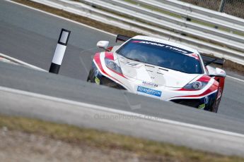 World © Octane Photographic Ltd./Chris Enion. Avon Tyres British GT Championship - Saturday 30th March 2013 Oulton Park – Practice 2. McLaren MP4-12C GT3 – United Autosports – Mark Blundell, Roger Wills. Digtal Ref :