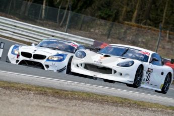 World © Octane Photographic Ltd./Chris Enion. Avon Tyres British GT Championship - Saturday 30th March 2013 Oulton Park – Practice 2. Ginetta G50 – Redgate/Lifetime Racing – Matt Smith, Dan Eagling and Ecurie Ecosse with Barwell Motorsport – Piers Johnson, Ron Johnson. Digital Ref :