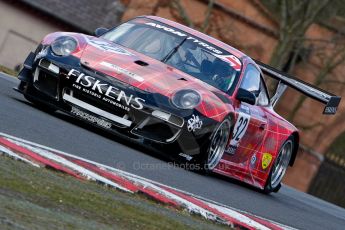 World © Octane Photographic Ltd./Chris Enion. Avon Tyres British GT Championship - Saturday 30th March 2013 Oulton Park – Practice 2. Porsche 997 GT3-R – Trackspeed – Richard Westbrook, Gregor Fiskin. Digital Ref : 0605ce1d5426