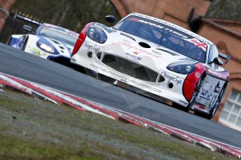 World © Octane Photographic Ltd./Chris Enion. Avon Tyres British GT Championship - Saturday 30th March 2013 Oulton Park – Practice 2. Ginetta G50 – Century Motorsport – Declan Jones, Zoe Wenham. Digital Ref : 0605ce1d5436