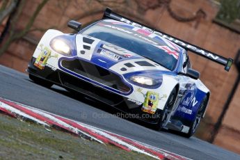 World © Octane Photographic Ltd./Chris Enion. Avon Tyres British GT Championship - Saturday 30th March 2013 Oulton Park – Practice 2. Aston Martin V12 Vantage GT3 – Beechdean Motorsport – Jonathan Adams, Andrew Howard. Digital Ref : 0605ce1d5439