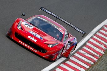 World © Octane Photographic Ltd./Chris Enion. Avon Tyres British GT Championship - Saturday 30th March 2013 Oulton Park – Practice 2. Ferrari 458 Italia, FF Corse – Rob Barff, Gary Eastwood. Digital Ref : 0605ce1d5470