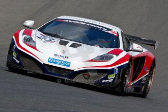 World © Octane Photographic Ltd./Chris Enion. Avon Tyres British GT Championship - Saturday 30th March 2013 Oulton Park – Practice 2. McLaren MP4-12C GT3 – United Autosports – Zak Brown, Glynn Geddie. Digtal Ref : 0605ce1d5604