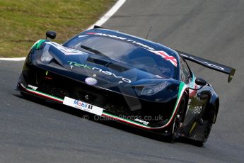 World © Octane Photographic Ltd./Chris Enion. Avon Tyres British GT Championship - Saturday 30th March 2013 Oulton Park – Practice 2. Ferrari 458 Italia – Vita4One Team Italy – Matteo Bobbi, Jay Palmer. Digital Ref : 0605ce1d5614