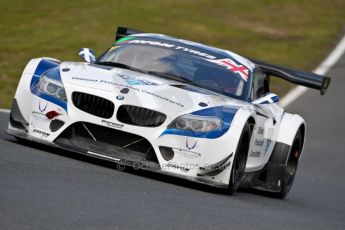 World © Octane Photographic Ltd./Chris Enion. Avon Tyres British GT Championship - Saturday 30th March 2013 Oulton Park – Practice 2. BMW Z4 GT3 – Ecurie Ecosse with Barwell Motorsport – Piers Johnson, Ron Johnson. Digital Ref : 0605ce1d5708