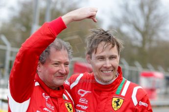 World © Octane Photographic Ltd./Chris Enion. Avon Tyres British GT Championship - Saturday 30th March 2013 Oulton Park – Qualifying 2. Ferrari 458 Italia – Rosso Verde – Hector Lester, Allan Simonsen. Digital Ref : 0607ce1d5920