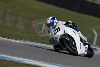 World © Octane Photographic Ltd. MCE Insurance British Superbike Championship (BSB) Test day – Donington Park, 14th March 2013. Jenny Tinmouth – Two Wheel Racing Honda. Digital Ref : 0588ce1d3416