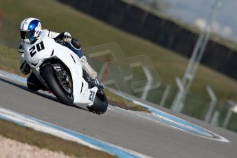 World © Octane Photographic Ltd. MCE Insurance British Superbike Championship (BSB) Test day – Donington Park, 14th March 2013. Jenny Tinmouth – Two Wheel Racing Honda. Digital Ref : 0588ce1d3478