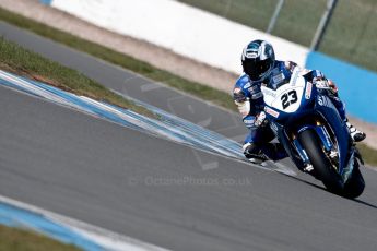 World © Octane Photographic Ltd. MCE Insurance British Superbike Championship (BSB) Test day – Donington Park, 14th March 2013. Ryuichi Kiyonari – Samsung Honda. Digital Ref : 0588ce1d3501