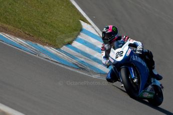 World © Octane Photographic Ltd. MCE Insurance British Superbike Championship (BSB) Test day – Donington Park, 14th March 2013. Alex Lowes – Samsung Honda. Digital Ref : 0588ce1d3585