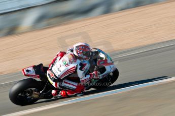 World © Octane Photographic Ltd. MCE Insurance British Superbike Championship (BSB) Test day – Donington Park, 14th March 2013. Shane Byrne – Rapid Solicitors Kawasaki. Digital Ref : 0588ce1d3857