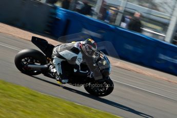 World © Octane Photographic Ltd. MCE Insurance British Superbike Championship (BSB) Test day – Donington Park, 14th March 2013. Tommy Bridewell – Bathams Honda. Digital Ref :