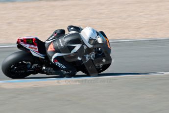 Word © Octane Photographic Ltd. MCE Insurance British Superbike Championship (BSB) Test day – Donington Park, 14th March 2013. Josh Waters – Milwaukee Yamaha. Digital Ref : 0588ce1d3897