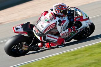 World © Octane Photographic Ltd. MCE Insurance British Superbike Championship (BSB) Test day – Donington Park, 14th March 2013. Shane Byrne – Rapid Solicitors Kawasaki. Digital Ref : 0588ce1d3922