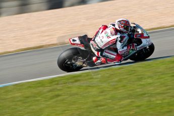 World © Octane Photographic Ltd. MCE Insurance British Superbike Championship (BSB) Test day – Donington Park, 14th March 2013. Shane Byrne – Rapid Solicitors Kawasaki. Digital Ref : 0588ce1d3930