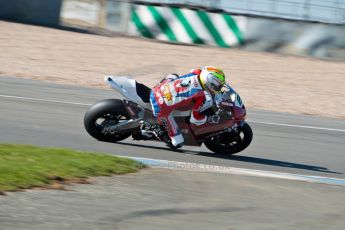 World © Octane Photographic Ltd. MCE Insurance British Superbike Championship (BSB) Test day – Donington Park, 14th March 2013. James Westmoreland – Buildbase BMW. Digital Ref : 0588ce1d3944