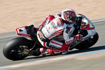 World © Octane Photographic Ltd. MCE Insurance British Superbike Championship (BSB) Test day – Donington Park, 14th March 2013. Shane Byrne – Rapid Solicitors Kawasaki. Digital Ref : 0588ce1d4012