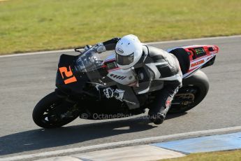 World © Octane Photographic Ltd. MCE Insurance British Superbike Championship (BSB) Test day – Donington Park, 14th March 2013. Josh Waters – Milwaukee Yamaha. Digital Ref : 0588lw1d4168