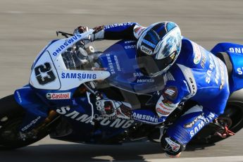 World © Octane Photographic Ltd. MCE Insurance British Superbike Championship (BSB) Test day – Donington Park, 14th March 2013. Ryuichi Kiyonari – Samsung Honda. Digital Ref : 0588lw1d4263