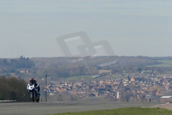 World © Octane Photographic Ltd. MCE Insurance British Superbike Championship (BSB) Test day – Donington Park, 14th March 2013. Alex Lowes – Samsung Honda. Digital Ref : 0588lw1d4311