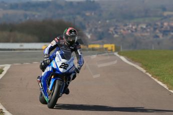 World © Octane Photographic Ltd. MCE Insurance British Superbike Championship (BSB) Test day – Donington Park, 14th March 2013. Alex Lowes – Samsung Honda. Digital Ref : 0588lw1d4365