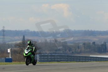 World © Octane Photographic Ltd. MCE Insurance British Superbike Championship (BSB) Test day – Donington Park, 14th March 2013. Digital Ref : 0588lw1d4455