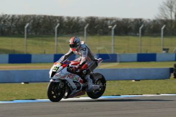 World © Octane Photographic Ltd. MCE Insurance British Superbike Championship (BSB) Test day – Donington Park, 14th March 2013. Rapid Solicitors Kawasaki. Digital Ref : 0588lw1d4471