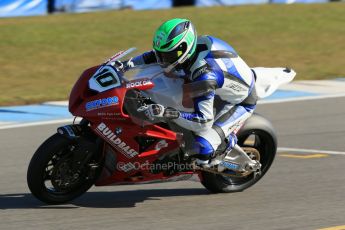 World © Octane Photographic Ltd. MCE Insurance British Superbike Championship (BSB) Test day – Donington Park, 14th March 2013. John Kirkham – Buildbase BMW. Digital Ref : 0588lw1d4497