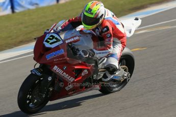 World © Octane Photographic Ltd. MCE Insurance British Superbike Championship (BSB) Test day – Donington Park, 14th March 2013. James Westmoreland – Buildbase BMW. Digital Ref : 0588lw1d4503