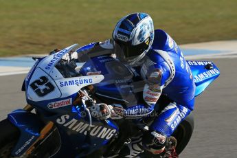 World © Octane Photographic Ltd. MCE Insurance British Superbike Championship (BSB) Test day – Donington Park, 14th March 2013. Ryuichi Kiyonari – Samsung Honda. Digital Ref : 0588lw1d4607