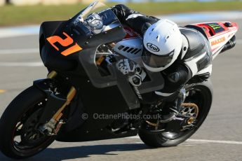 World © Octane Photographic Ltd. MCE Insurance British Superbike Championship (BSB) Test day – Donington Park, 14th March 2013. Josh Waters – Milwaukee Yamaha. Digital Ref : 0588lw1d4686