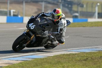 World © Octane Photographic Ltd. MCE Insurance British Superbike Championship (BSB) Test day – Donington Park, 14th March 2013. Tommy Bridewell – Bathams Honda. Digital Ref : 0588lw1d4743