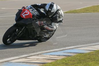 World © Octane Photographic Ltd. Pirelli National Superstock 1000 Championship Test day – Donington Park, 14th March 2013. Dominic Usher. Digital Ref : 0589lw1d4004