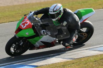 World © Octane Photographic Ltd. Pirelli National Superstock 1000 Championship Test day – Donington Park, 14th March 2013. Kyle Wilks. Digital Ref : 0589lw1d4037