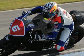 World © Octane Photographic Ltd. Pirelli National Superstock 1000 Championship Test day – Donington Park, 14th March 2013. Andrews. Digital Ref : 0589lw1d4086