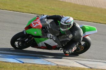 World © Octane Photographic Ltd. Pirelli National Superstock 1000 Championship Test day – Donington Park, 14th March 2013. Kyle Wilks. Digital Ref : 0589lw1d4096