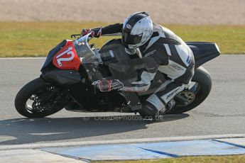 World © Octane Photographic Ltd. Pirelli National Superstock 1000 Championship Test day – Donington Park, 14th March 2013. Dominic Usher. Digital Ref : 0589lw1d4106