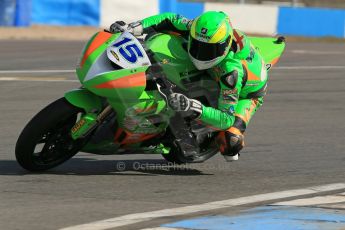 World © Octane Photographic Ltd. Motorpoint British Supersport Championship Test day – Donington Park, 14th March 2013. Ben Wilson. Digital Ref : 0589lw1d4914