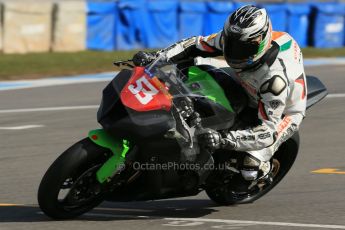 World © Octane Photographic Ltd. Pirelli National Superstock 1000 Championship Test day – Donington Park, 14th March 2013. Joe Burns. Digital Ref : 0589lw1d4953