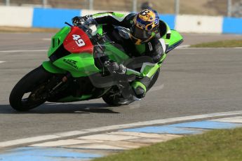 World © Octane Photographic Ltd. Pirelli National Superstock 1000 Championship Test day – Donington Park, 14th March 2013. Filip Backlund. Digital Ref : 0589lw1d4975