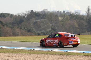 World © Octane Photographic Ltd. BTCC, Donington Park Saturday 20th April 2013. James Cole - RCIB Insurance Racing - Vauxhall Insignia. Digital Ref :