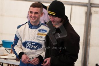 World © Octane Photographic Ltd. Formula Ford, Donington Park Sunday 21st April 2013. Enigma Motorsport – Mygale M12SJ/Scholar – George Blundell. Digital Ref :