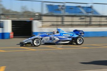 World © Octane Photographic Ltd. Formula Ford, Donington Park Saturday 20th April 2013. Enigma Motorsport – Mygale M12SJ/Scholar – George Blundell. Digital Ref :