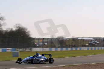 World © Octane Photographic Ltd. Formula Ford, Donington Park Saturday 20th April 2013. Enigma Motorsport – Mygale M12SJ/Scholar – George Blundell. Digital Ref :