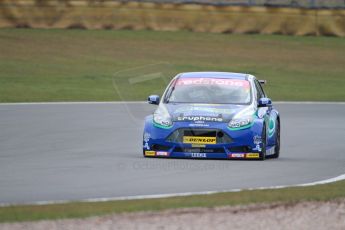 World © Octane Photographic Ltd. Thursday 21st March 2013. Dunlop MSA British Touring Car Championship (BTCC) Media Day – Donington Park. Mat Jackson – Airwaves Racing – Ford Focus ST. Digital Ref : 0603cj7d0069