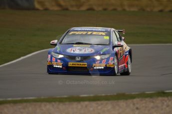 World © Octane Photographic Ltd. Thursday 21st March 2013. Dunlop MSA British Touring Car Championship (BTCC) Media Day – Donington Park. Jeff Smith – Pirtek Racing – Honda Racing. Digital Ref : 0603cj7d0133