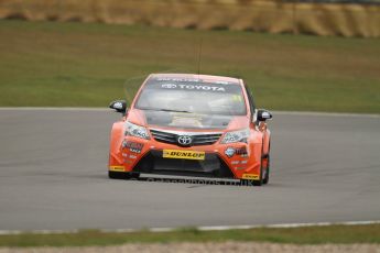 World © Octane Photographic Ltd. Thursday 21st March 2013. Dunlop MSA British Touring Car Championship  (BTCC) Media Day – Donington Park. Frank Wrathall – Dynojet – Toyota Avensis. Digital Ref : 0603cj7d0136