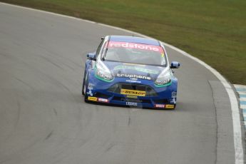 World © Octane Photographic Ltd. Thursday 21st March 2013. Dunlop MSA British Touring Car Championship  (BTCC) Media Day – Donington Park. Mat Jackson – Airwaves Racing – Ford Focus ST. Digital Ref : 0603cj7d0184