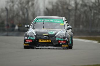 World © Octane Photographic Ltd. Thursday 21st March 2013. Dunlop MSA British Touring Car Championship  (BTCC) Media Day – Donington Park. Liam Griffin – Adison Lee Motorbase – Ford Focus ST. Digital Ref : 0603cj7d0215