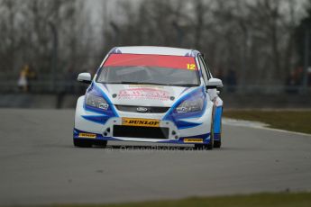 World © Octane Photographic Ltd. Thursday 21st March 2013. Dunlop MSA British Touring Car Championship (BTCC) Media Day – Donington Park. David Nye – Welch Motorsport – Ford Focus. Digital Ref : 0603cj7d0260